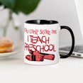 thumbnail image 3 of CafePress - You Can't Scare Me I Teach Presc - 11 oz Ceramic Mug - Novelty Coffee Tea Cup, 3 of 4