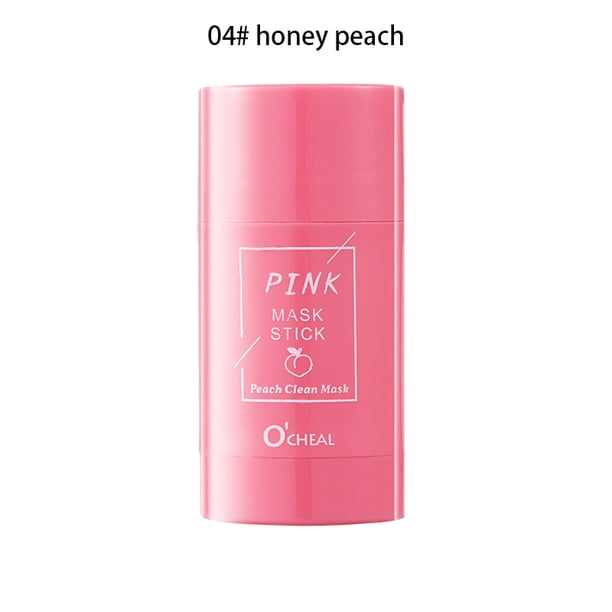 Deep Cleanse & Purify Your Skin with this Peach/Bamboo Charcoal/Green Tea/Eggplant Clay Mask Stick - For Men & Women!