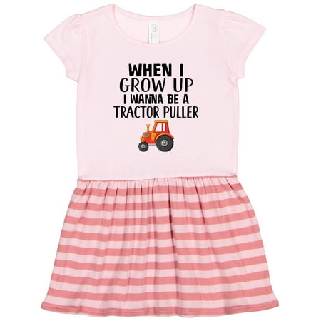

Inktastic Power Pulling Future Tractor Puller Gift Toddler Girl Dress