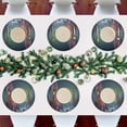 thumbnail image 6 of Dreamtimes Christmas Tree and Candy Placemats Set of 6 Non-Slip Heat Resistant Dining Table Place Mats Washable Kitchen PVC Weave Table Mats, 6 of 6