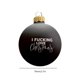 thumbnail image 3 of (Liquidación) XIANXIAN - Adorno navideño divertido, paquete de adornos con groserías, adorno divertido, colgante para árbol de Navidad, regalo novedoso para decoración de fiestas en casa (negro), 3 of 8