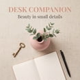 thumbnail image 4 of Unique Bargains Small Ceramic Bud Tiny Matte Decorative Vase Pink 2.6"L x 2.6"W x 2.8"H, 4 of 7