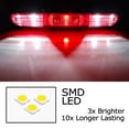 thumbnail image 2 of OEM-Spec Red/Clear Lenses Full LED Rear Fog Light Kit (Rear Fog, Reverse Features) For Mini Cooper R56 R57 R58 R59 Non-S Models, 2 of 8