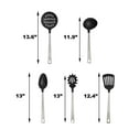 thumbnail image 4 of Mainstays 5 Piece Kitchen Utensil Set Stainless Steel and Nylon, 4 of 7