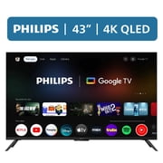 Philips 43" Class QLED 4K UHD (2160p) Google Smart TV (43PQL7456/F7)