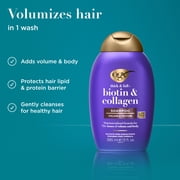 OGX Thick & Full, Biotin & Collagen Volumizing Shampoo, 13 fl. oz