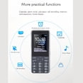 thumbnail image 6 of Yajisi Unlocked Cell Phone 2G Dual SIM Big Key Basic Phone with 2.4 Inch / 6.1 cm Color Screen SOS Emergency Call Loud Speaker Black Gray for Seniors and Elderly Large Button Mobile Phone, 6 of 9