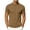 *Beige, variant on VBVC Men's Mock Neck Short Sleeve T Shirt , Casual Soft Stretchy Basic Tee For Men,Beige,S-2XL