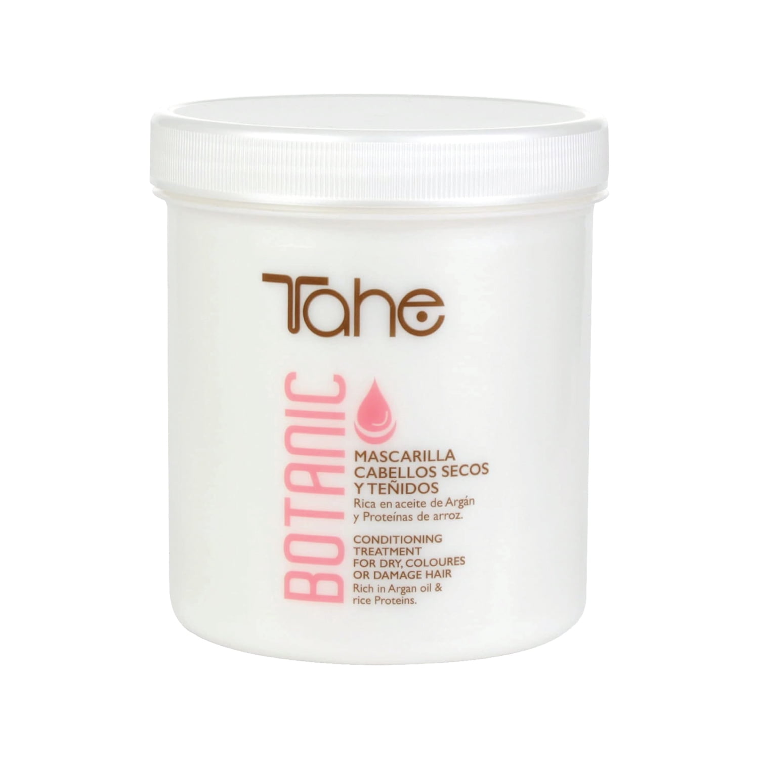 Tahe Botanic Hair Care Set - Shampoo 1000ml + Hair Mask 700ml for Dry & Color-Treated Hair