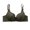 Army Green, variant on Turilly Bras Womens Solid Color Lace Breathable Wireless Bra No Rims Casual Everyday Wear Everyday Bras