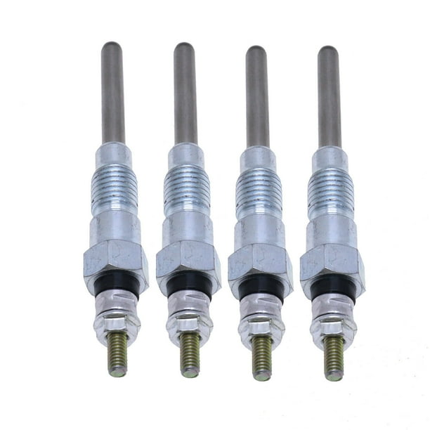 4Pcs Glow Plug 6655233 1907765510 for Bobcat 773 763 753 S185 Kubota