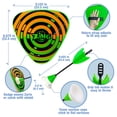 thumbnail image 3 of ZARTZ Urban Throwing Dart Fun Pack (Eco Friendly Packaging), 3 of 6