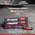 thumbnail image 5 of ABN Auto Trim Removal Tool Kit 3pc - Straight and Angled Car Pry Tool Kit, 5 of 7