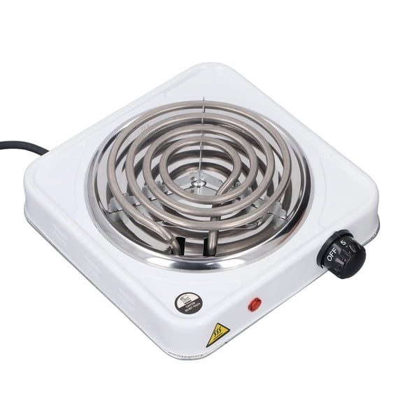 Suodoka 1500W Portable Single‑Coil Electric Hot Plate – Adjustable Temperature, Compact Countertop Stove for Coffee, Tea, Boiling & Warming