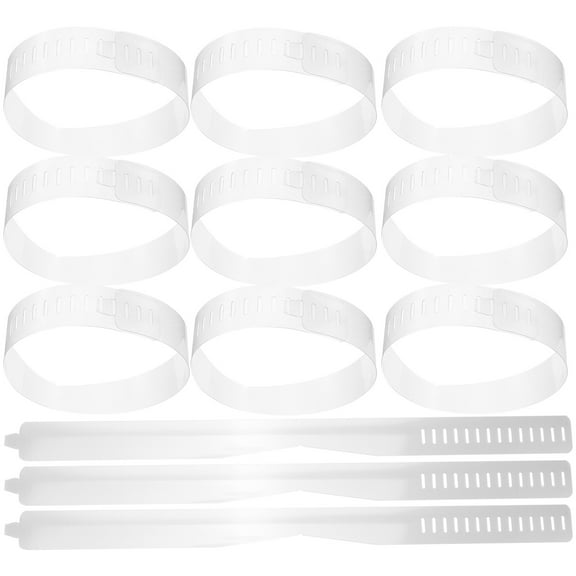 100pcs Men Shirt Collar Supports Plastic Stays for Fixing Shirts Collars