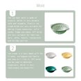 thumbnail image 2 of sweethay Molde para cuenco de hielo, bandeja de postre Fondant, contenedor de moldes de cocina reutilizable Organizadores de utensilios de cocina Verde claro, 2 of 6