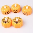 thumbnail image 3 of 12pcs Electronic Pumpkin Lanterns For Halloween Party Lightweight And Portable Lamp Fine Workmanship, 3 of 8
