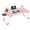 PINK, variant on Portable Bed Desk for Laptop & Meals, Foldable Breakfast Tray with Cup Holder & Storage Drawer