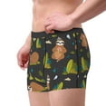 thumbnail image 4 of Junzan Funny Sloths In The Forest Mens Underwear Boxer Briefs For Men’s - Large, 4 of 9
