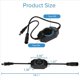 thumbnail image 5 of 3X Atenuador de Luz de Barra LED, Interruptor de AtenuacióN DC 12V-24V 6A, Adecuado para Luz de Barra LED, Luz de Cuerda LED 3528, 5050, 5630 (Negro), 5 of 6