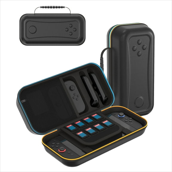 Carry Case Compatible with Nintendo Switch 2 Console, Pockets for Accessories and Games
