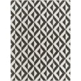 thumbnail image 2 of Jill Zarin Outdoor Collection Area Rug - Napa (9' x 12' Rectangle Charcoal Gray/Ivory), 2 of 4
