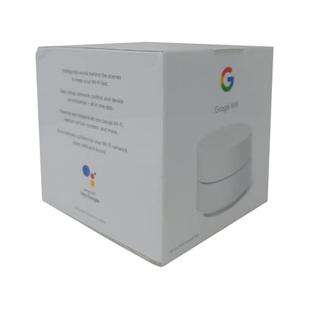 Google - Wifi - Mesh Router (AC1200) - 1 pack - White