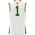 thumbnail image 3 of Youth GameDay Greats #1 White NDSU Bison Lightweight Basketball Jersey, 3 of 4