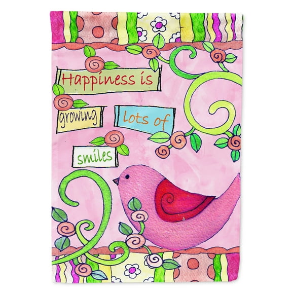 Carolines Treasures PJC1050GF Flower Happiness in Growing Flag Garden Size  Small multicolor