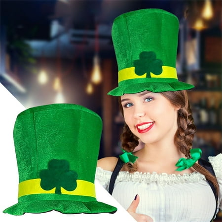 

CHUOU St. Patricks Day Accessories Gift Set With Hat Party Supplies Irish St. Patricks Day Decorations