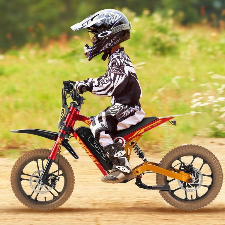 TUTTIO ARC-I Kids Electric Dirt Bike, Mini Electric Motorcycle