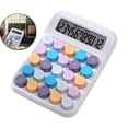 thumbnail image 1 of Dvruxg Calculator 12 Digits Large LCD Display Small Desktop Basic Calculator with Easy to Press Big Buttons, Desk Accessories for Office, 1 of 5