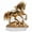 Gold, variant on FUYPSE 2026 New Arrivals 2D Flat Horse Statue Acrylic Desktop Figurine Crafts Decorative Tabletop Sculpture for Kitchen Countertop Walkway Home Decor