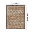 thumbnail image 2 of Area Rug 7.5x9.5 ft Washable Rug - Non-Slip Vintage Carpet, 2 of 9