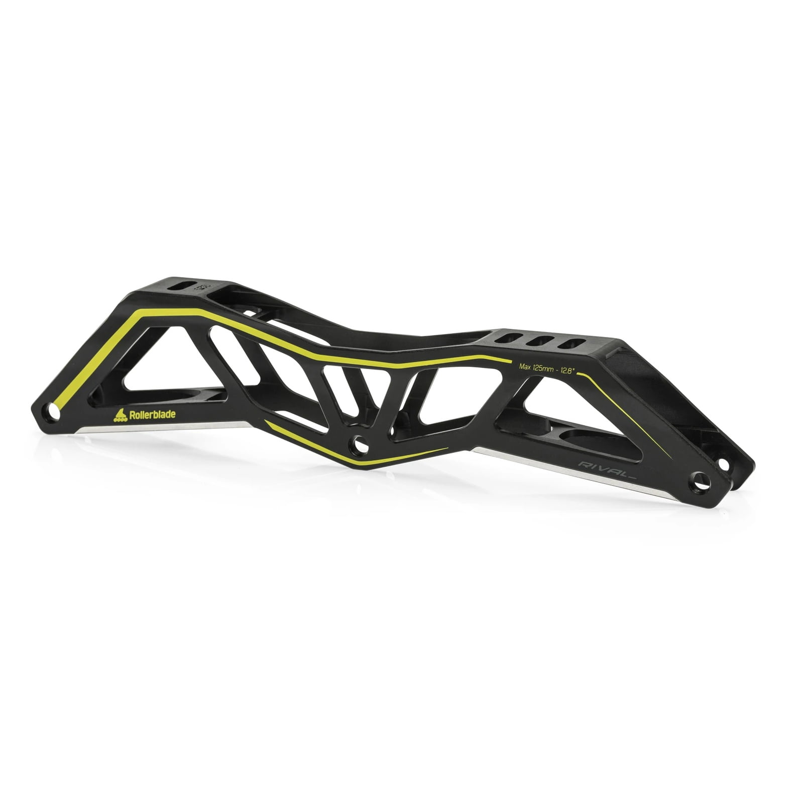 ROLLERBLADE 1-Pair Rival 12.8in 3x125mm Black EA Frame (067V0700100)