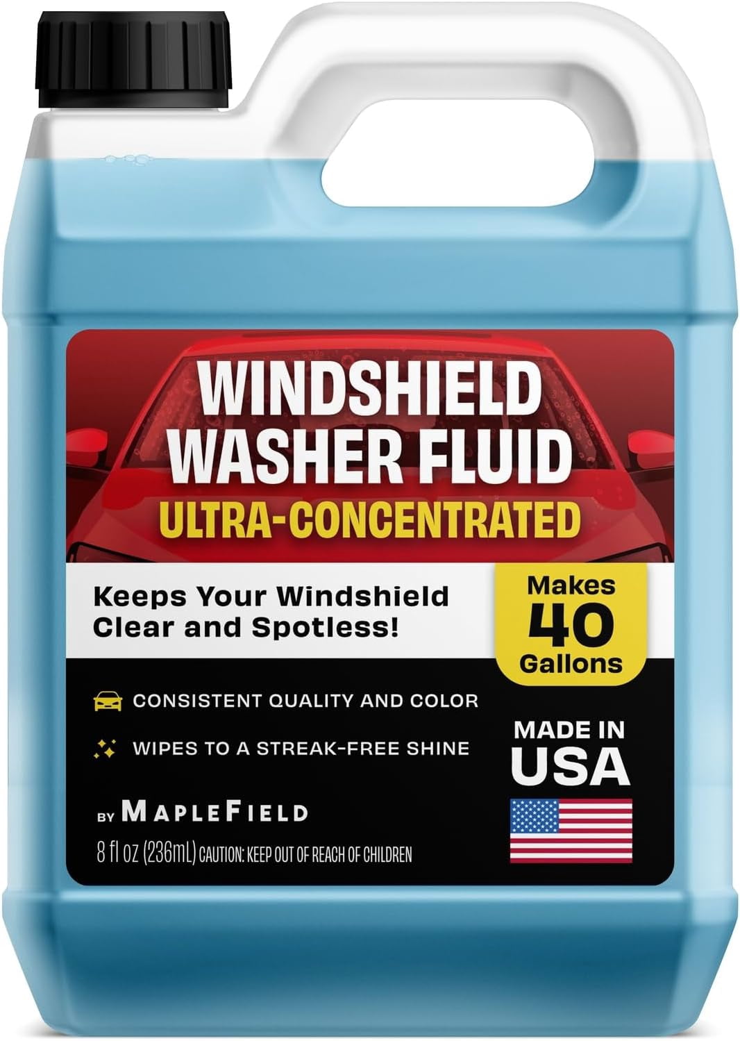Rain-X 113565 Windshield Washer Fluid Antifreeze Booster , 32-oz