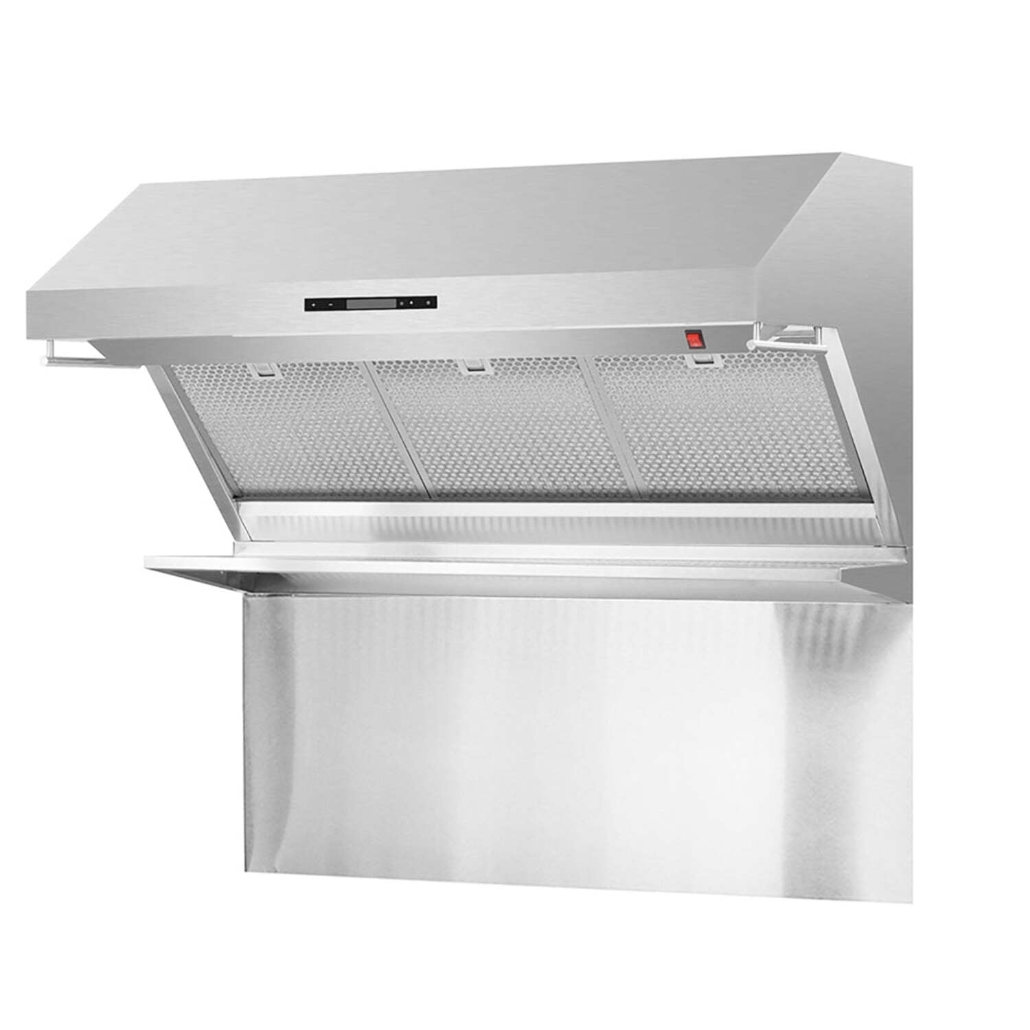 FORNO Premium 3-Piece Kitchen Bundle - Galiano 48" Freestanding Gas Range, Rizzuto 60" W. Dual Combo Convertible Refrigerator, 48" Wall Mount Range Hood
