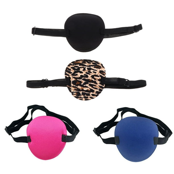 NUOLUX 4pcs Medical Eye Patch Adjustable Amblyopia Lazy Eye Patches