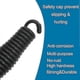 thumbnail image 3 of 2026 Porch Swing Springs Heavy Duty - 750lbs Black Hammock Chair Spring,hanger Ceiling Mount Spring(one Piece 750lbs), 3 of 5