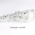 thumbnail image 2 of MesaSe Christmas Decorations Clearance Christmas Decoration LED Ribbon Lights Christmas Tree Ornaments DIY Lace Bow String Lights Decoration Outdoor Indoor Decor for Xmas Party, 2 of 3