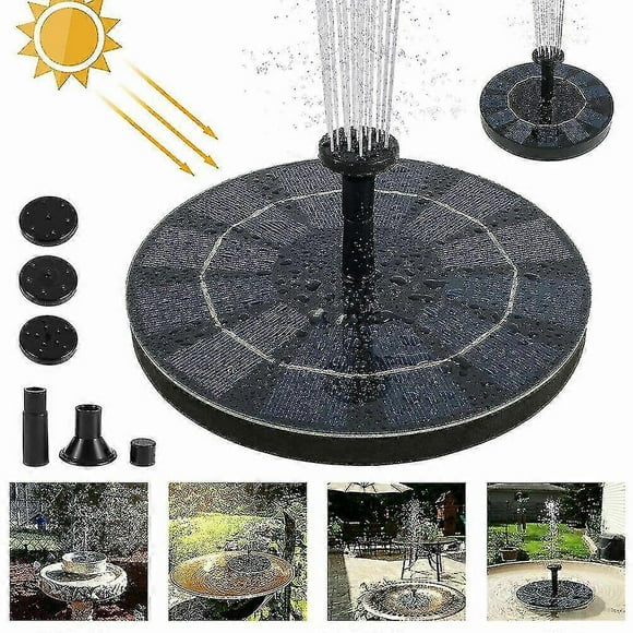 EVAGO 1.4w Solar Powered Floating Pump Water Fountain Home Garden Dcor_Perfect Gift