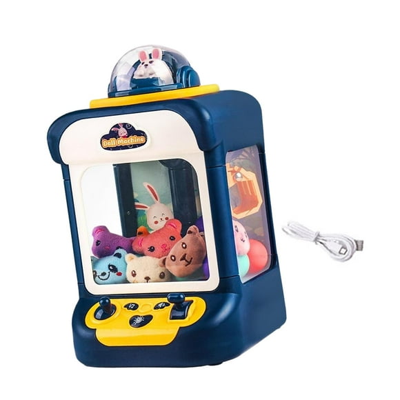 Máquina de agarre para niños para niñas de 3 a 6 años, regalos de cumpleaños, máquina expendedora de dulces. azul