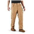 thumbnail image 4 of 5.11 Work Gear Men's Taclite Pro Performance Pants, Cargo Pockets, Action Waistband, Coyote, 44W x 36L, Style 74273ABR, 4 of 7
