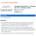 thumbnail image 2 of Intake Manifold Gasket Set - Compatible with 1995 - 1998 Nissan 240SX 1996 1997, 2 of 2