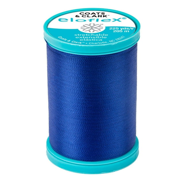Coats & Clark Eloflex Stretch Thread, Nugrey, 225 Yards, PBT