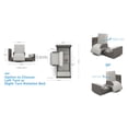thumbnail image 4 of Rotation Hospital Nursing Bed with Massage and Heating, Electric Hospital Bed with Armrest and High-quality Mattress, Convertible Bed Chair with Head & Foot Elevation, 4 of 6