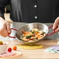 thumbnail image 4 of Silicone Mat - Non-Slip & Heat Resistant Kitchen Pads for Countertops & Table - Pot Holder for Pots & Pans - Hot Dishes & Cookware, 4 of 4
