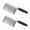 Black, variant on OIUR 2Pcs Stainless Steel Potato Cutter Chopper Vegetable Fruit Crinkle Corrugated Slicer Egg Salad Ingredient Cutter Kitchen Gadget