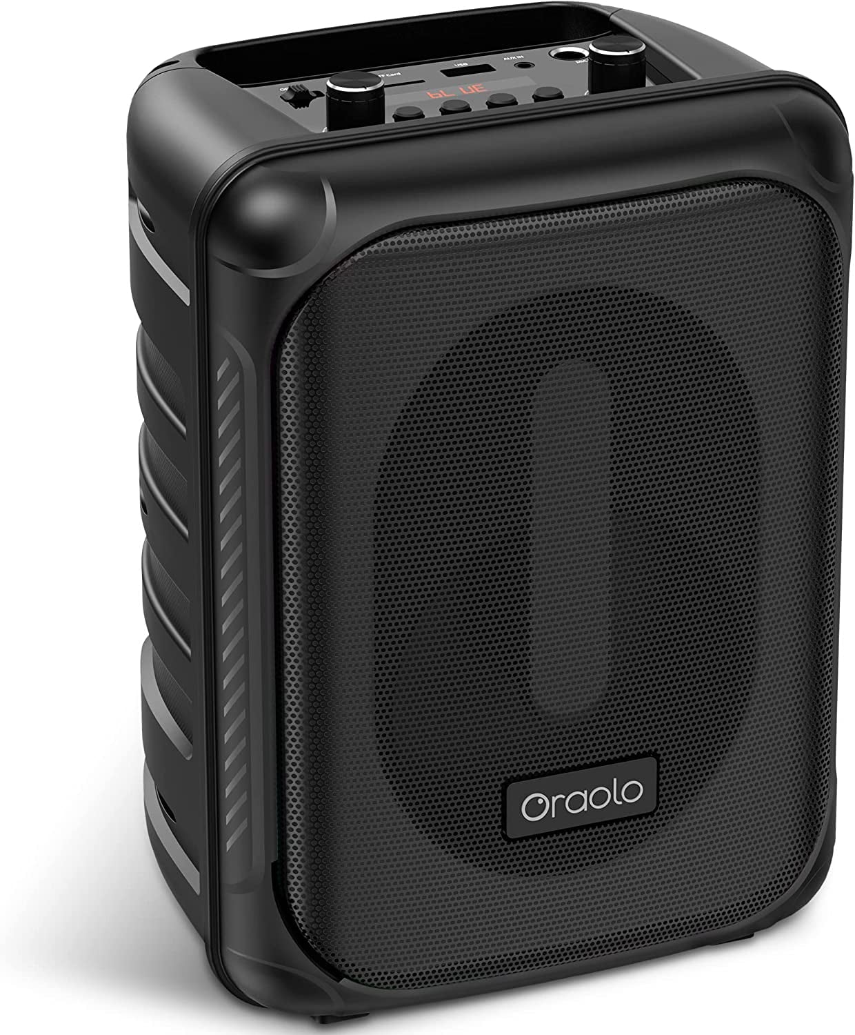 Bluetooth Speaker Wireless with Lights, Oraolo Roller Loud Bluetooth