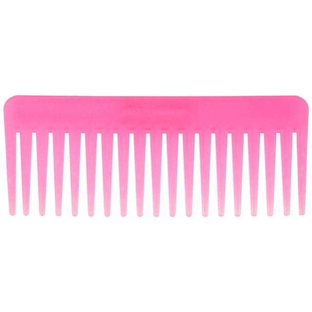 Styling Hair Comb Light Weight Portable Small Useful Barbershop Tools Multi-functional Wide Tooth Candy Color Modelling Supply Pink